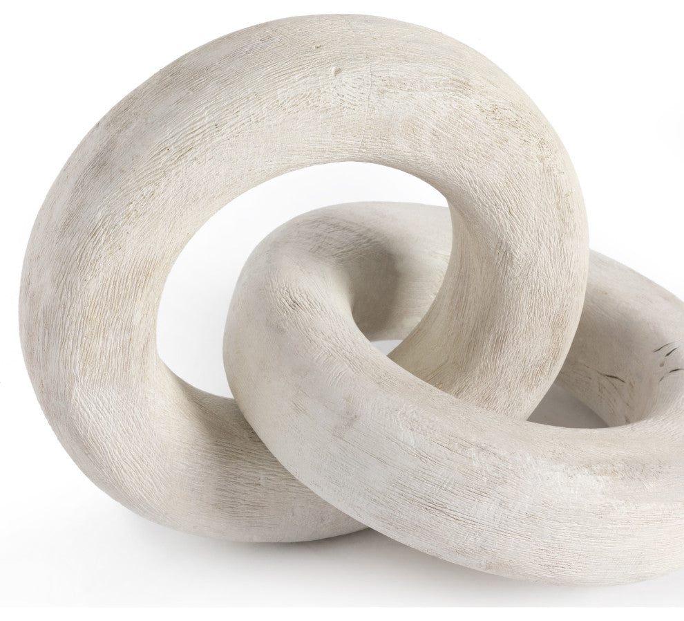 Reclaimed Wood Knot-Ivory