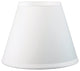 Hardback Faux Silk Coolie Lamp Shade, 5x9x7", Cream, Off-White, Single