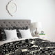 Deny Designs Julia Da Rocha Circo Doodles Duvet Cover - Lightweight