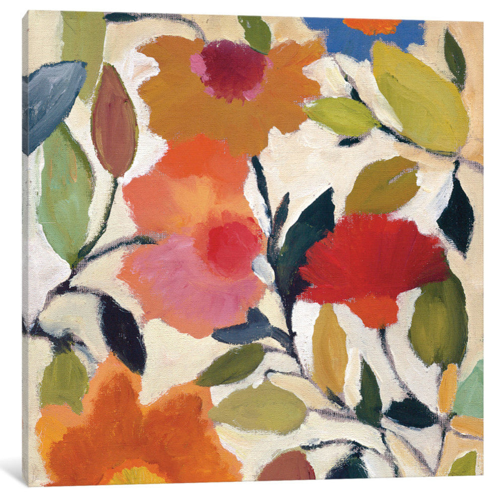 "Begonias" by Kim Parker, 26x26x1.5