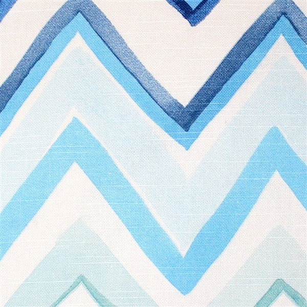 Pillow Decor - Pacifico Stripes Blue Throw Pillow 20X20