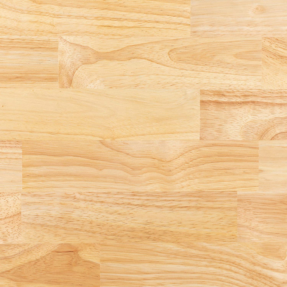 Kids Solid Hardwood Table and Chair Set - 3 Piece Set, Natural