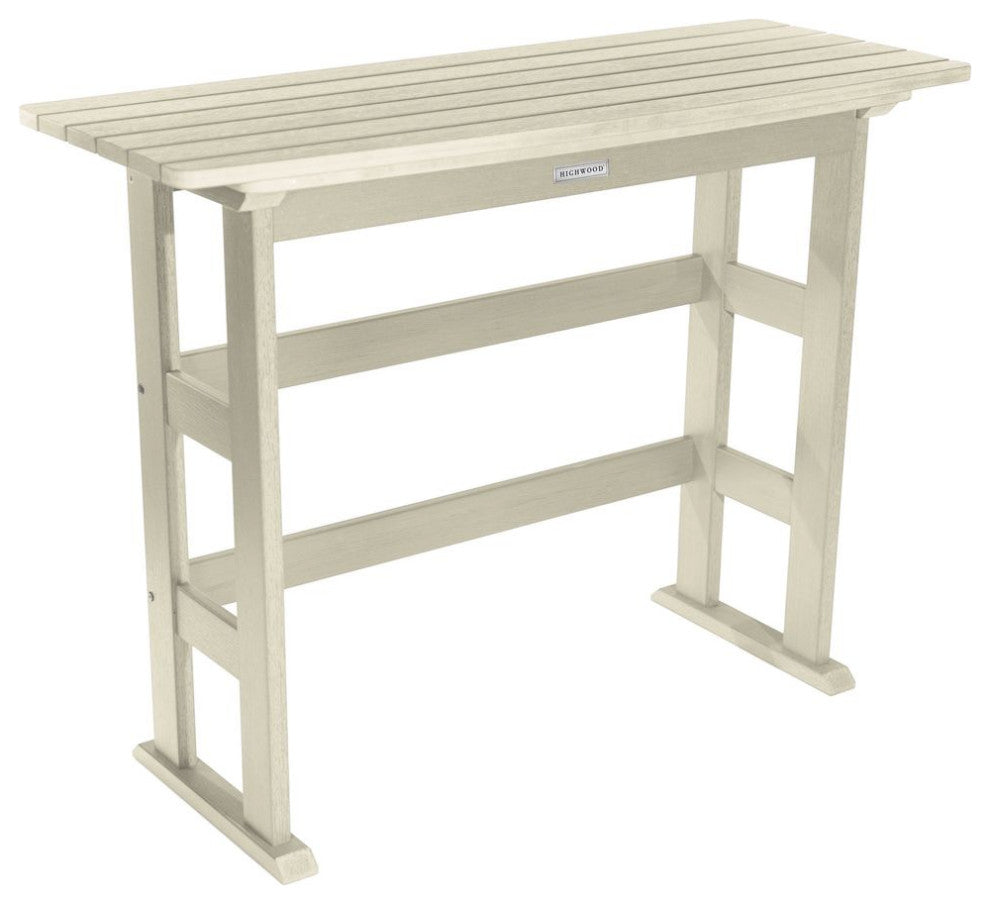 Lehigh Bar Height Balcony Table, Whitewash
