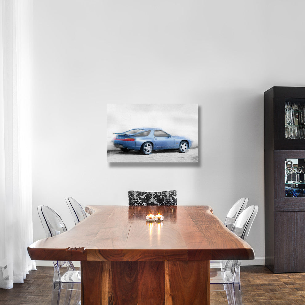 "Porsche 928 Watercolor" Fine Art Print
