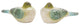 Cottage Bird Figurine, 2-Piece Set