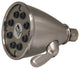 Showerhaus Round Showerhead With 8 Spray Jets Solid Brass Construction With Ad