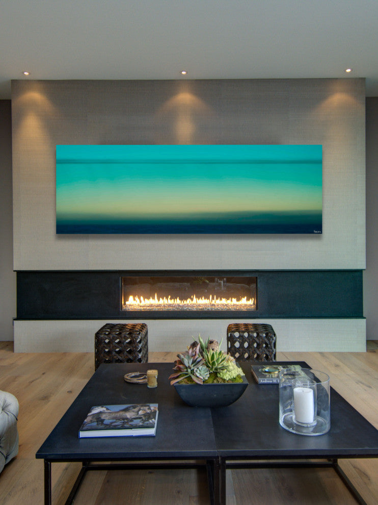 "Panorama" Print on Canvas, 45"x15"