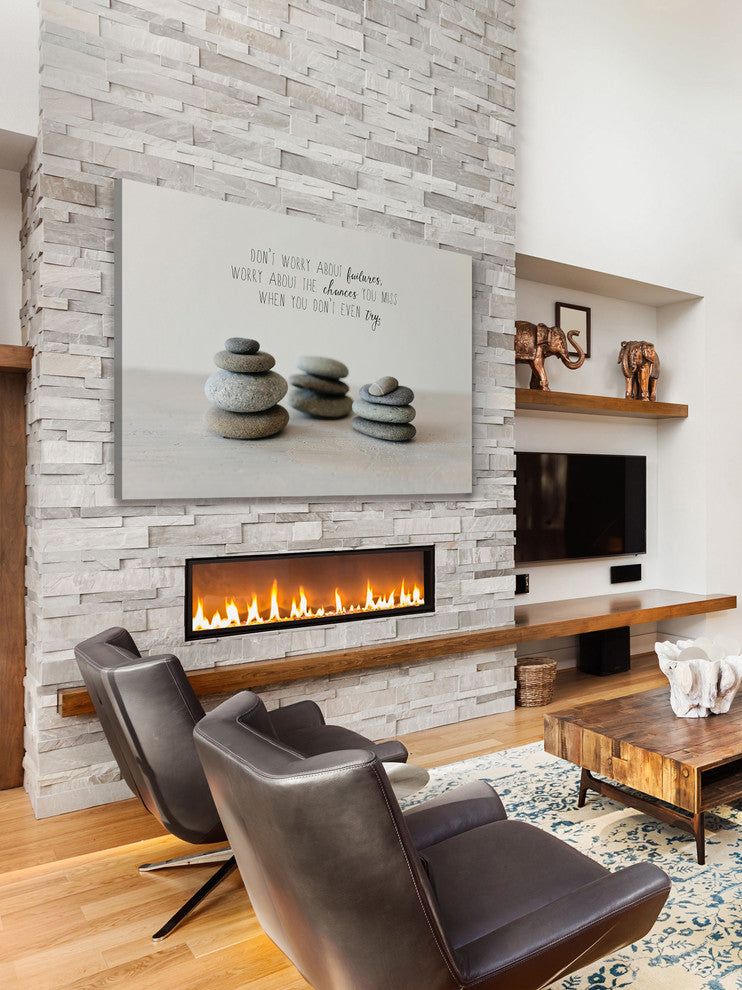 Marmont Hill, "Balancing Rocks" by Sylvia Cook Painting on Wrapped Canvas, 30x20