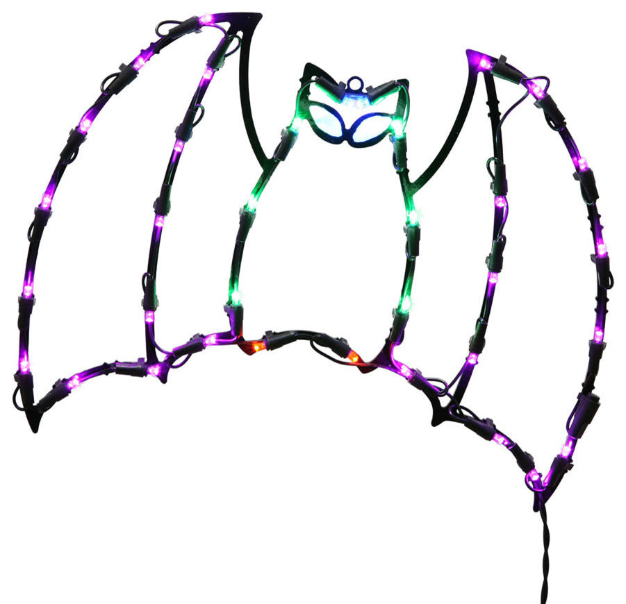 35Lt Ledbat Window Decor 16X13"