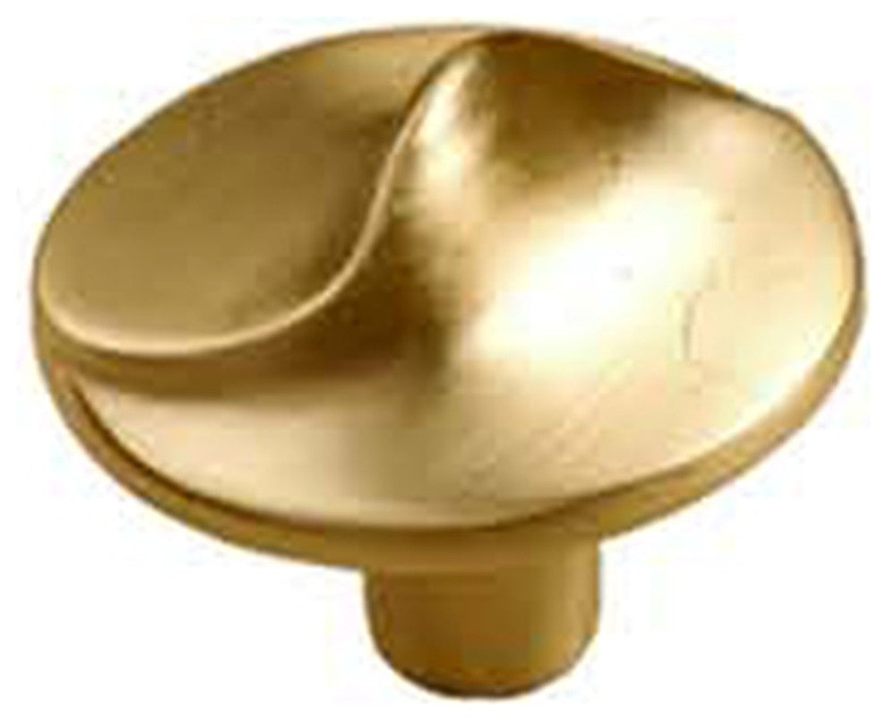 1 3/8" Highline Knob - Satin Brass