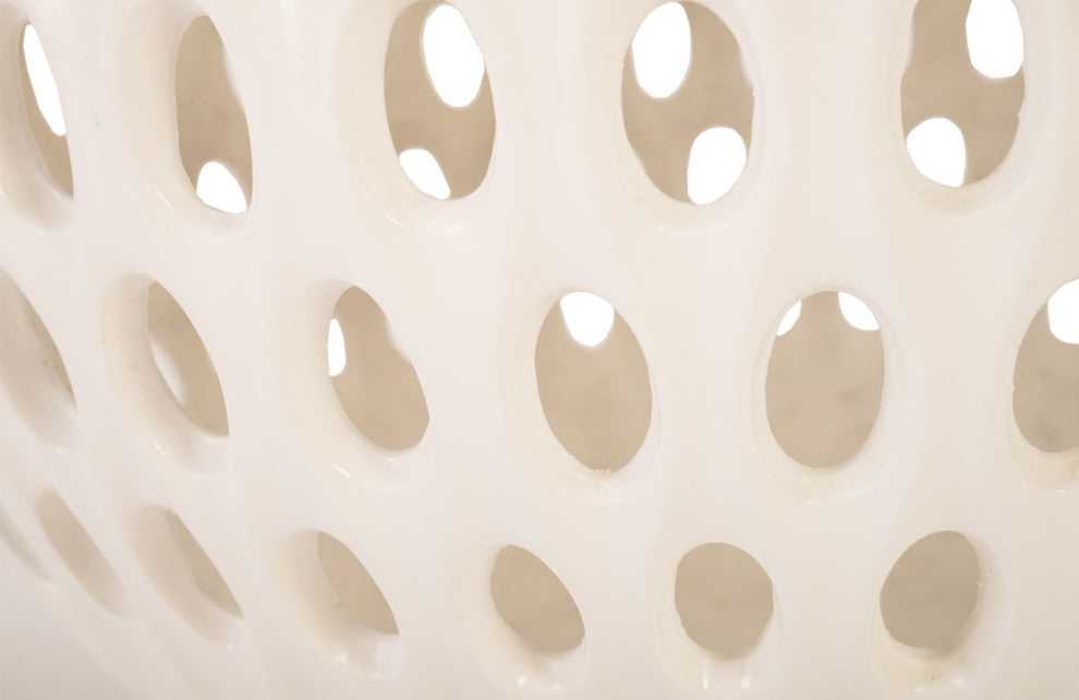 Breathe Planter, Gel Coat White