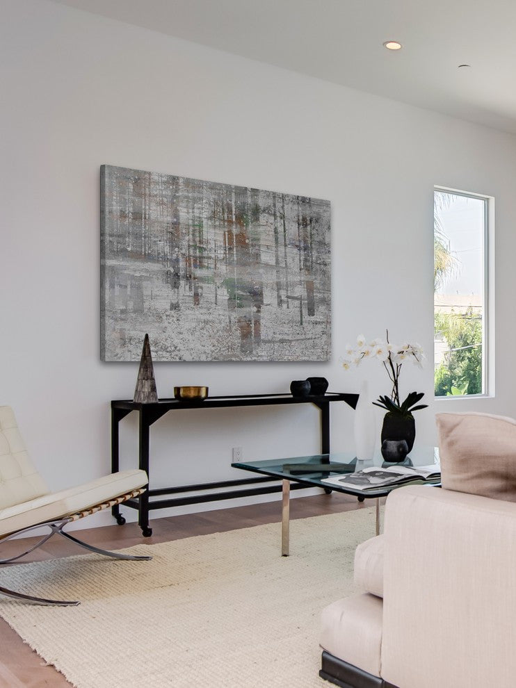 "Blizzard" Painting Print on Wrapped Canvas, 60"x40"