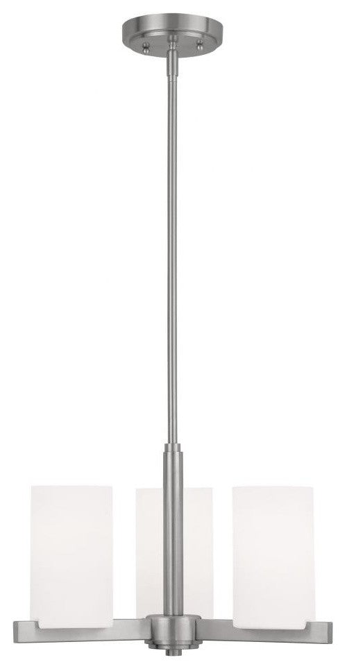 Williamsburgh Chandelier, Polished Nickel