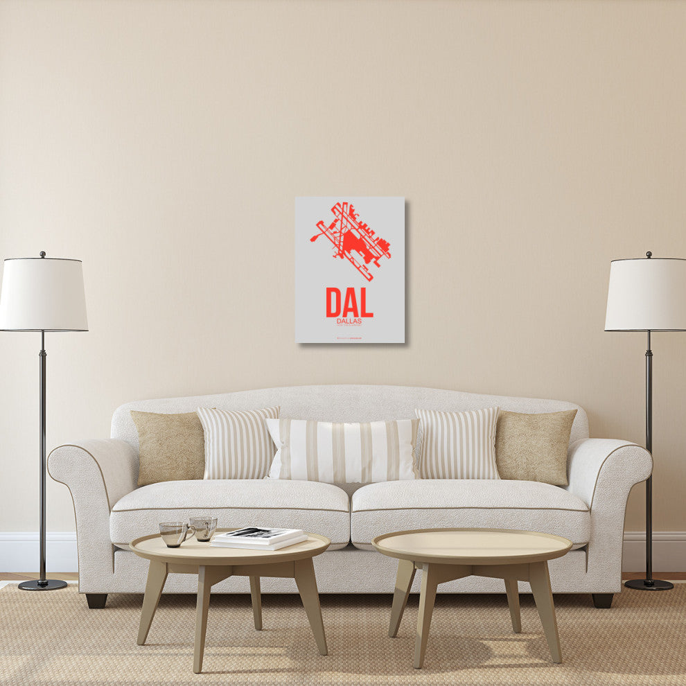 "DAL Dallas Poster 1" Fine Art Print