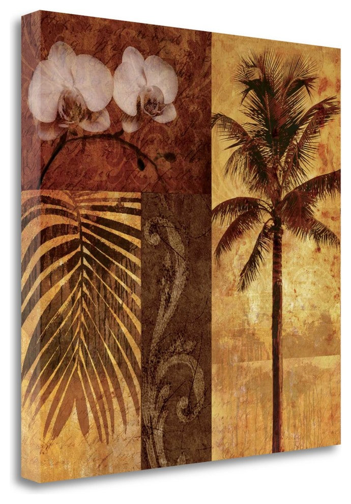 "Sunset Beach II" By Keith Mallett, Giclee Print on Gallery Wrap Canvas