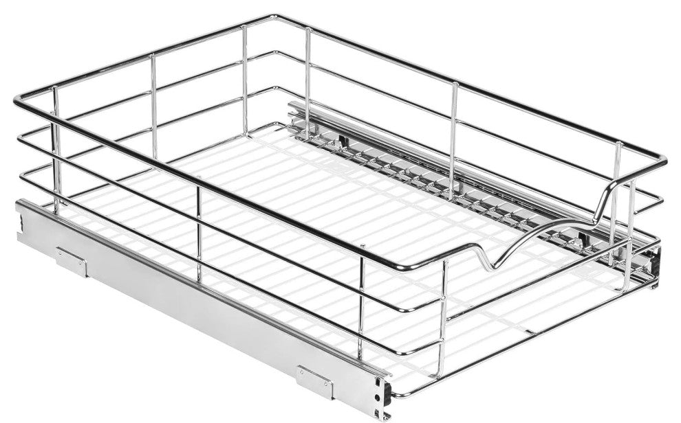 TARTO Heavy-Duty Pull Out Cabinet Organizer - Pantry Drawer Slide Out Caddy, 14"x21"