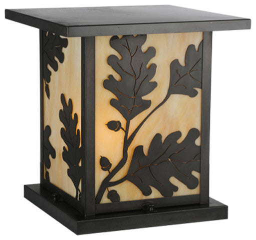 14Sq Hyde Park Oak Leaf Pier Mount