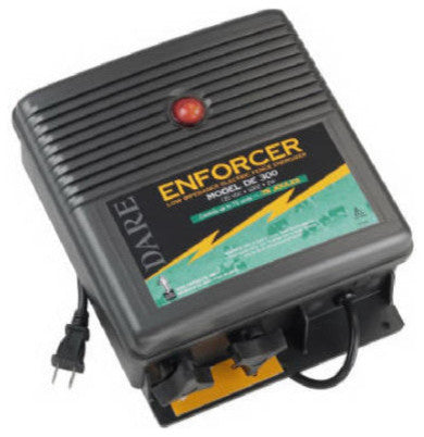 Dare De-300 Enforcer Series Fence Energizer Plug In, 110V, 0.75 Joule Output
