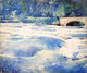 Emil Carlsen Above Niagara Falls Premium Canvas Print