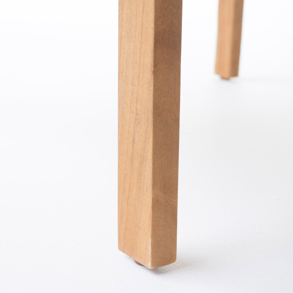 Beckley Outdoor 8-Piece Wood Sofa Seating Set with Water Resistant Cushion