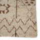 Jaipur Living Zamunda Hand-Knotted Geometric Cream/Brown Area Rug, 9'x12'