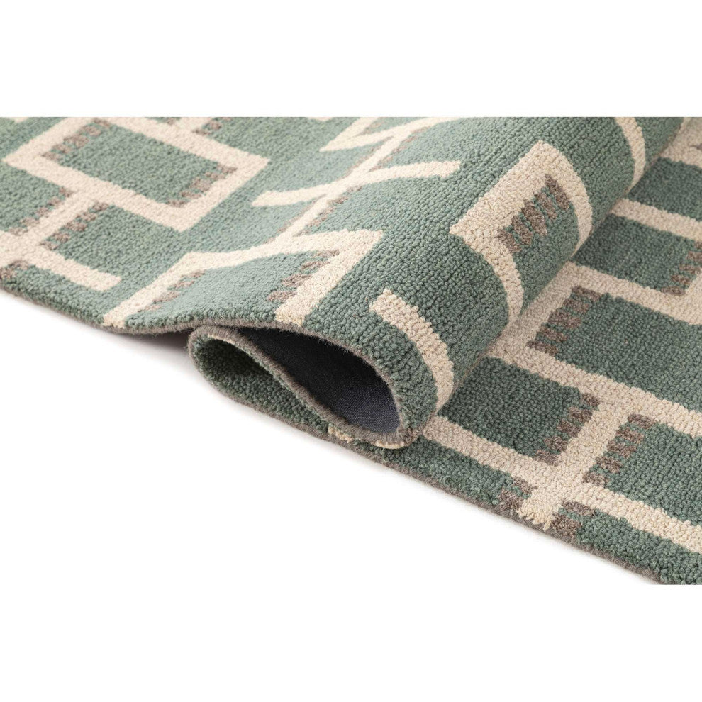 Freya Frida Area Rug, Green, 3'x5'