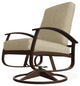 Belle Isle Cushion Outdoor Swivel Rocker, Blend Sand Pat/Kona