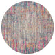 Nourison Passion 10' x Round Ivory Multicolor Modern Indoor Rug