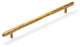 Pull 13.75" cc, Antique Decorative Contemporary Bronze Cabinet Pull Handle