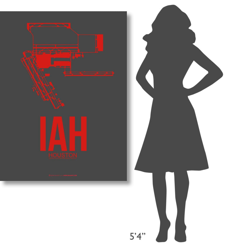 "IAH Houston Airport 1" Fine Art Print