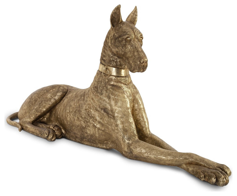 Great Dane, Gold Leaf, Left