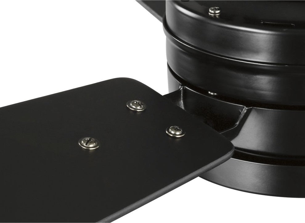 Gaze Collection 60" LED 3-Blade Ceiling Fan, Black