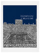Deny Designs Bird Ave University of Michigan Navy Art Print