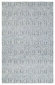 Lyon Palm Area Rug, Blue, 9'x12'