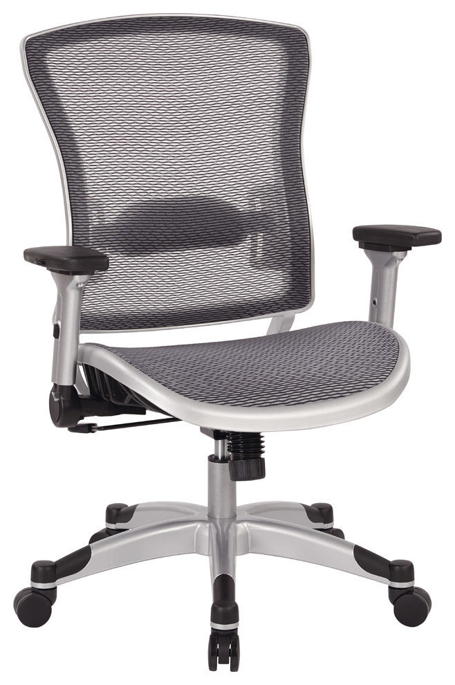 Executive Breathable Mesh Back Chair with Flip Arms