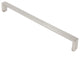 12" Modern Square Pull, Satin Nickel