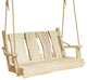 Live Edge Locust Timberland Porch Swing, Unfinished, 4 Foot
