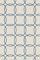 Panache PC-08 Ivory-Blue Area Rug, 9'3"x13'