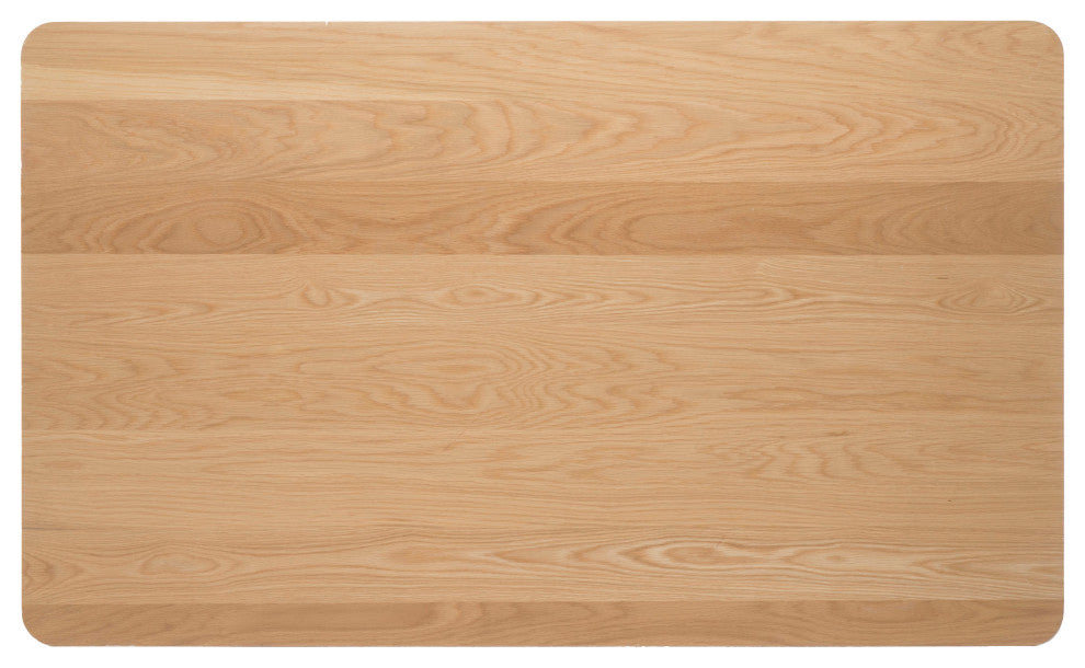 GDF Studio Seraphim Natural Oak Finish Wood Dining Table