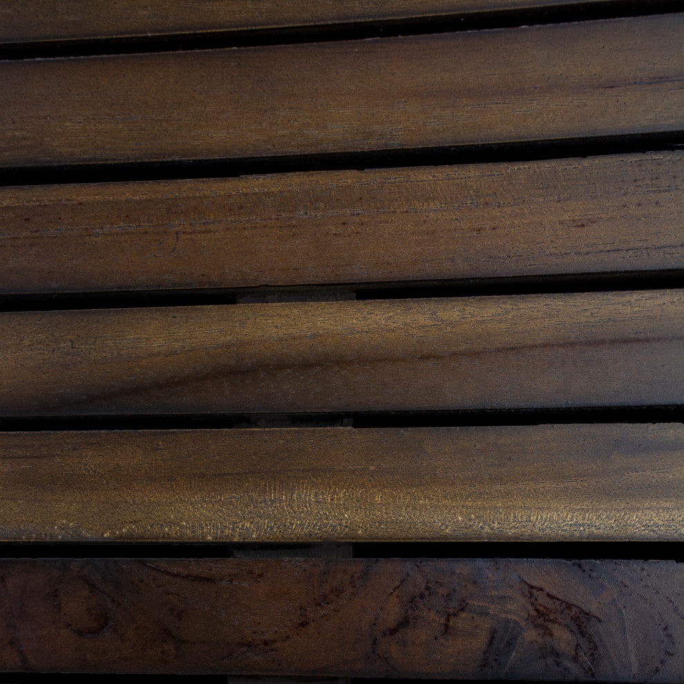 DecoTeak 40"x20" Teak  Shower Bath Floor Mat