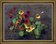 Victoria Dubourg FantinLatour Nasturtiums Framed Premium Canvas Print, 18"x24"