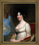 Gilbert Stuart Dolley Payne Todd MadisonFramed Premium Canvas Print, 16"x20"