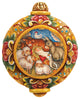 Hand Painted Village Nativity Scenic Ornament