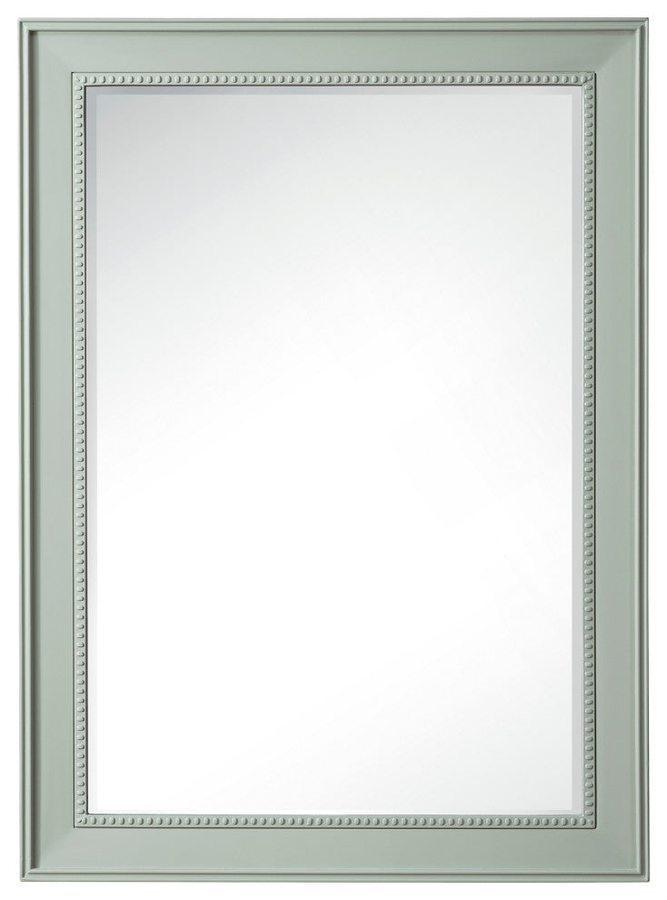 Bristol 29" Rectangular Mirror, Sage Green
