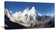 "Mount Everest Glacier Panorama" Landscape Print Wall Artwork, 40"x20"
