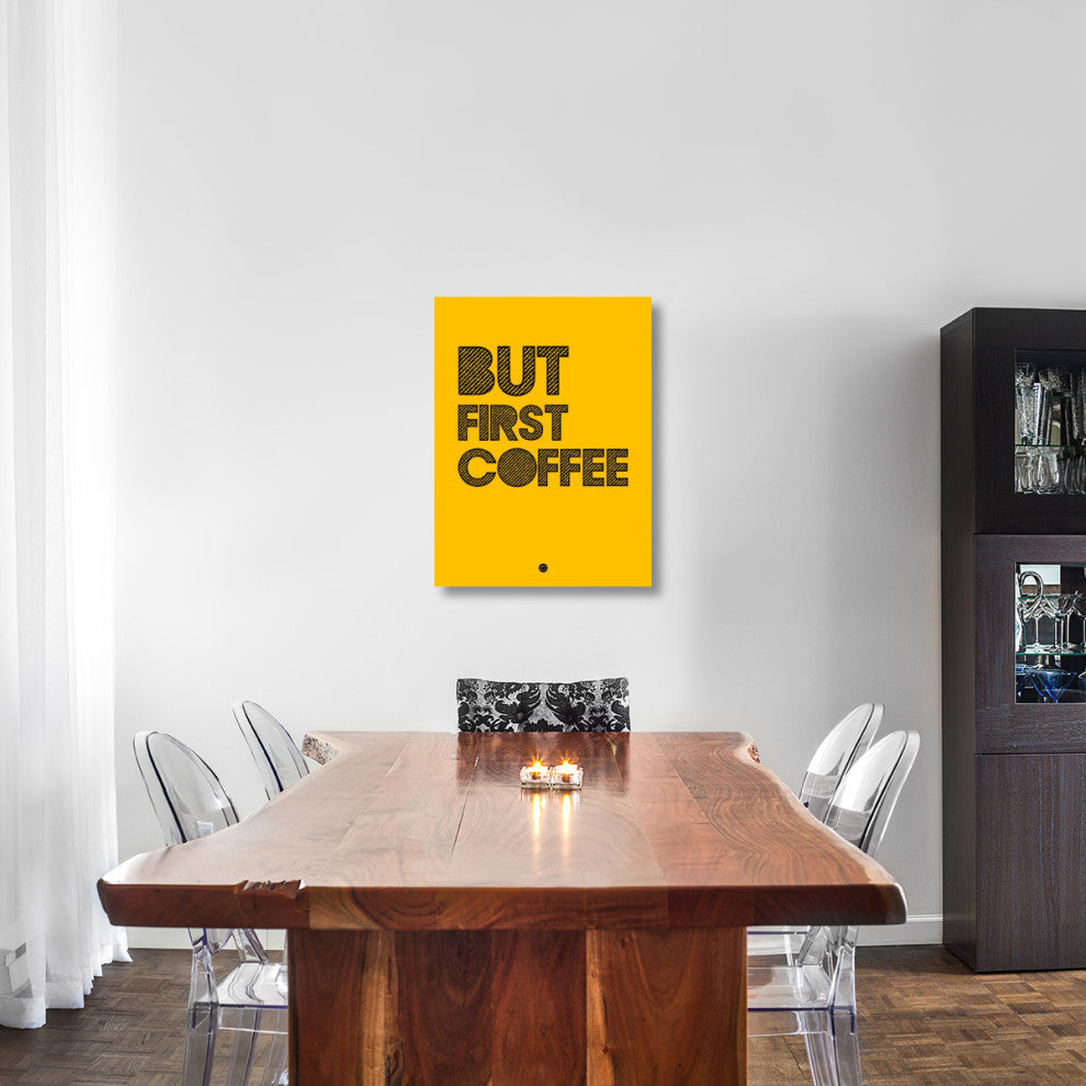 "But First Coffee Poster 3" Fine Art Print