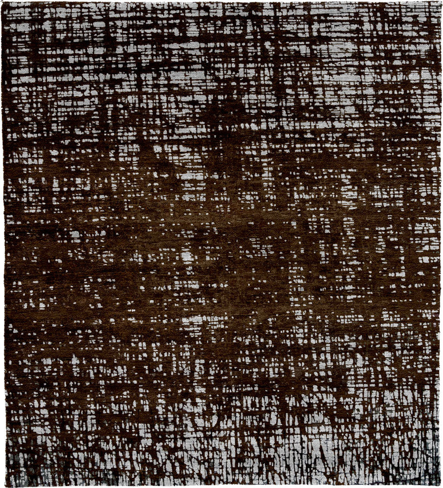 Nemat Hand Knotted Tibetan Rug, 12' Square