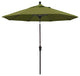 9' Bronze Auto-Tilt Crank Aluminum Umbrella, Pacifica, Palm