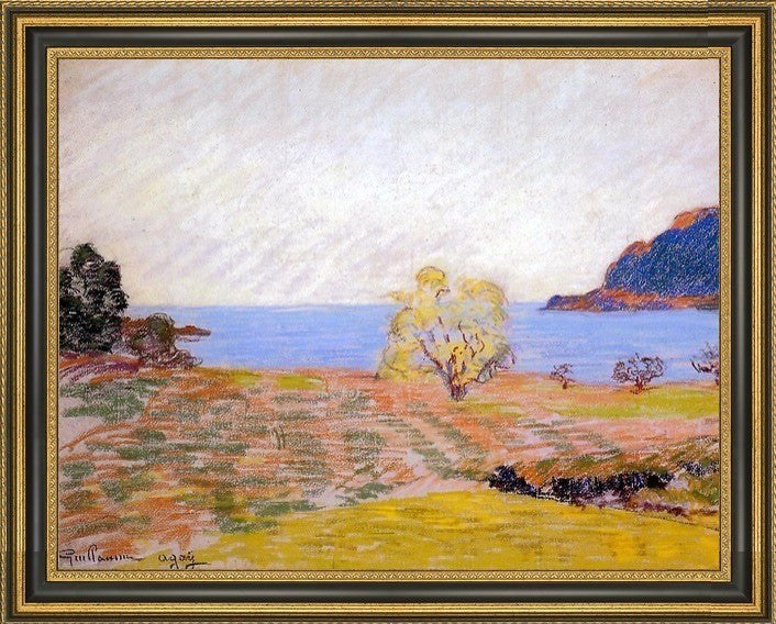 Armand Guillaumin Agay Landscape Framed Premium Canvas Print, 18"x24"