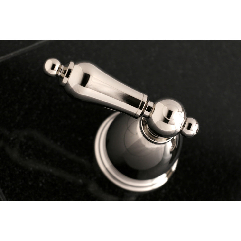 Kingston Brass Wall Mount Tub Faucet, Polished Nickel